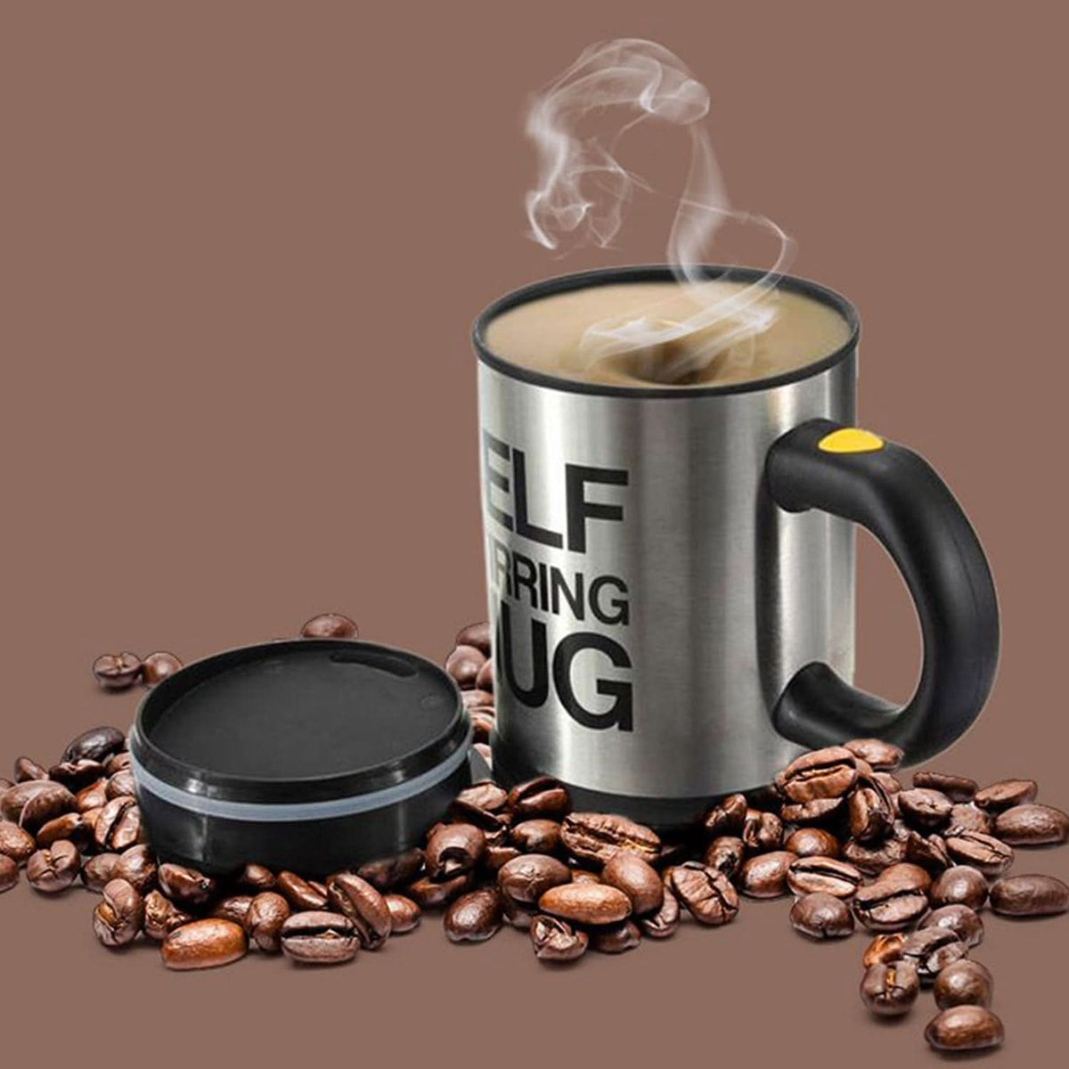 Self Stirring Mug – Automatic Mixing Cup for Coffee & Beverages (1 Pc) HP DD