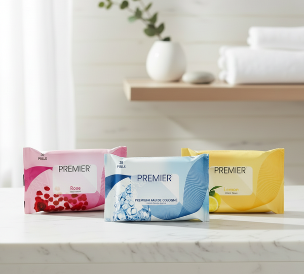 Premier Refreshing Face Cleaning Wet Wipes (75 Sheets) | 25 Pulls per Pack | Pack of 3 Assorted | Soft, Skin-Friendly, Alcohol-Free | Perfect for Home, Travel & Office | Hydrates for Instant Freshness HP Xpress