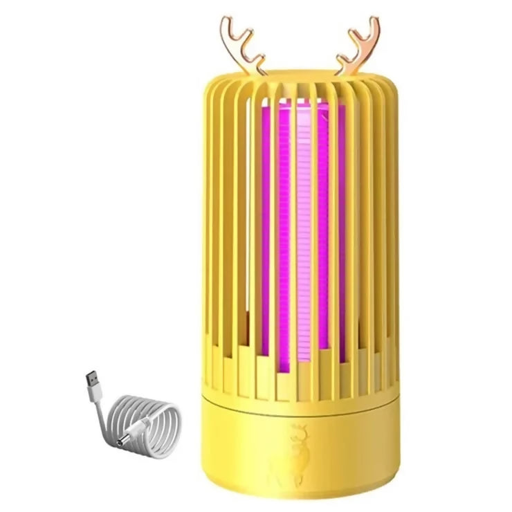 USB Rechargeable Mosquito Zapper Lamp – Indoor/Outdoor Bug Killer & Pest Repeller(Multicolour)