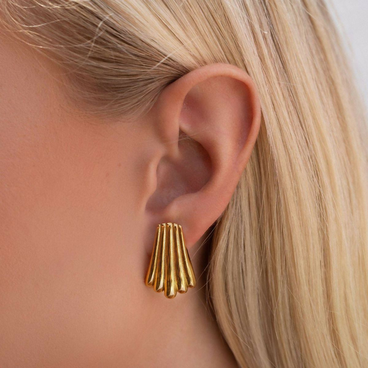 Stylish Gold plated earrings