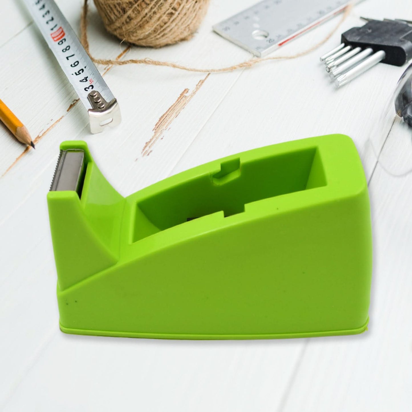 Heavy Duty Plastic Tape Dispenser Cutter Stationery Tool for Home & Office 515g