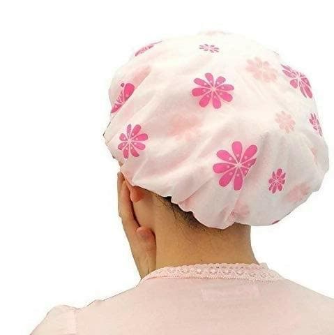 Waterproof Reusable Shower Caps For Women - HalfPe