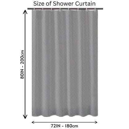 Lushomes Heavy Duty Fabric Shower Curtain, water resistant Partition Liner for Washroom, W6 x H6.5 FT, W72xH80 IN with Shower Curtains 12 Plastic Eyelet % 12 C-Rings (Non-PVC), Colour Beige - HalfPe