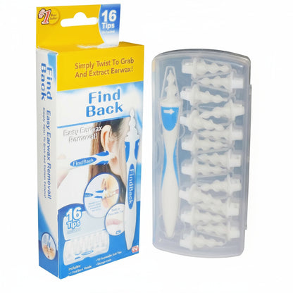 Smart Swab Silicone Easy Earwax Removal With 16 Replacement Disposable Soft Tipsear Wax