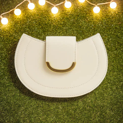 Mini Sling Bag with Gold Accent