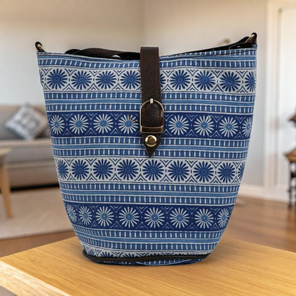 Cotton Sling Bag For Sophisticated Women And Girls (Multi-Colors)