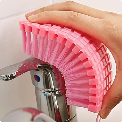 Unique Fibre Plastic Flexible Scrubbing Brush - HalfPe