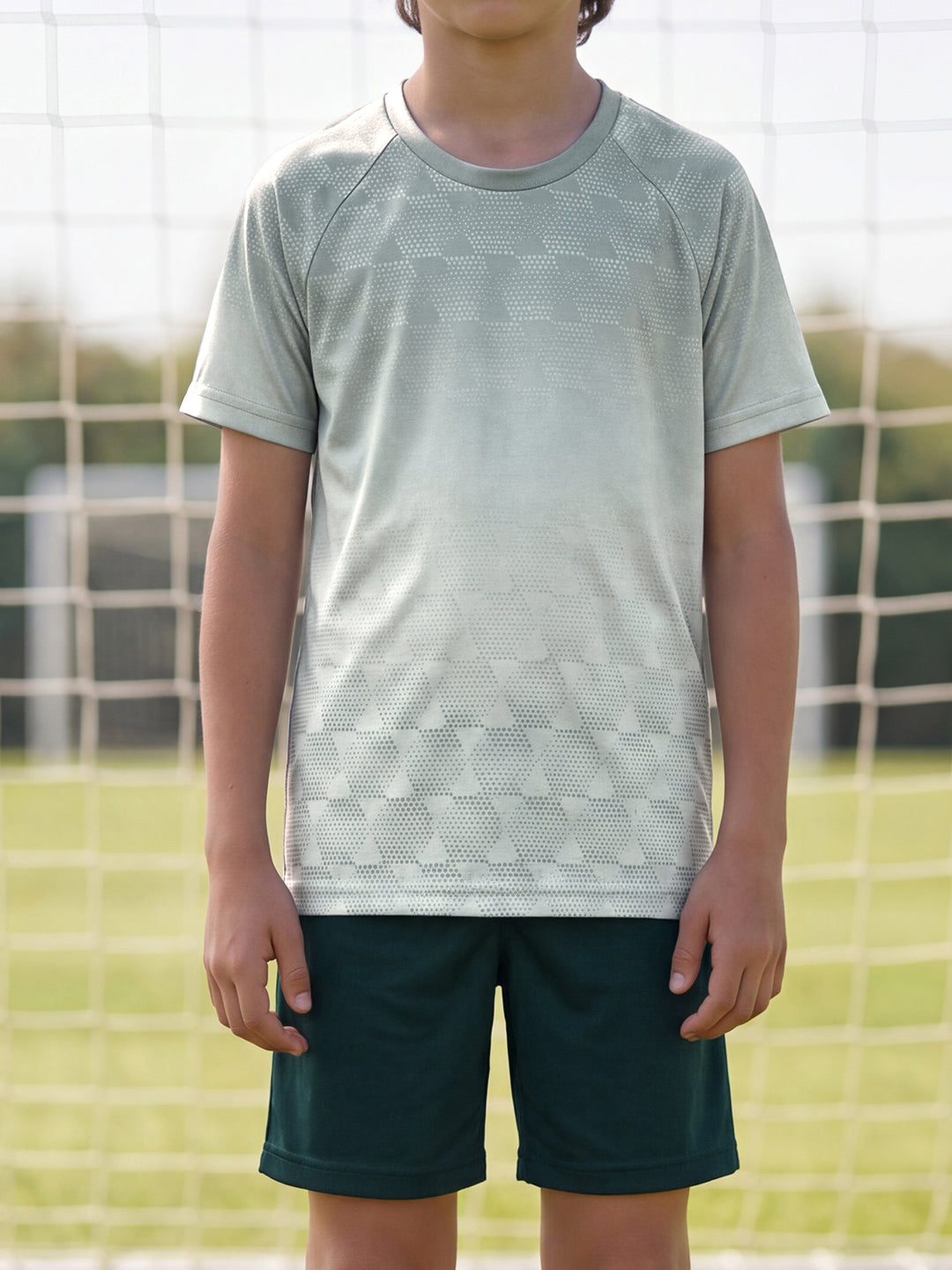 Lil Tomatoes Boys Sportswear Sets - Bottle Green