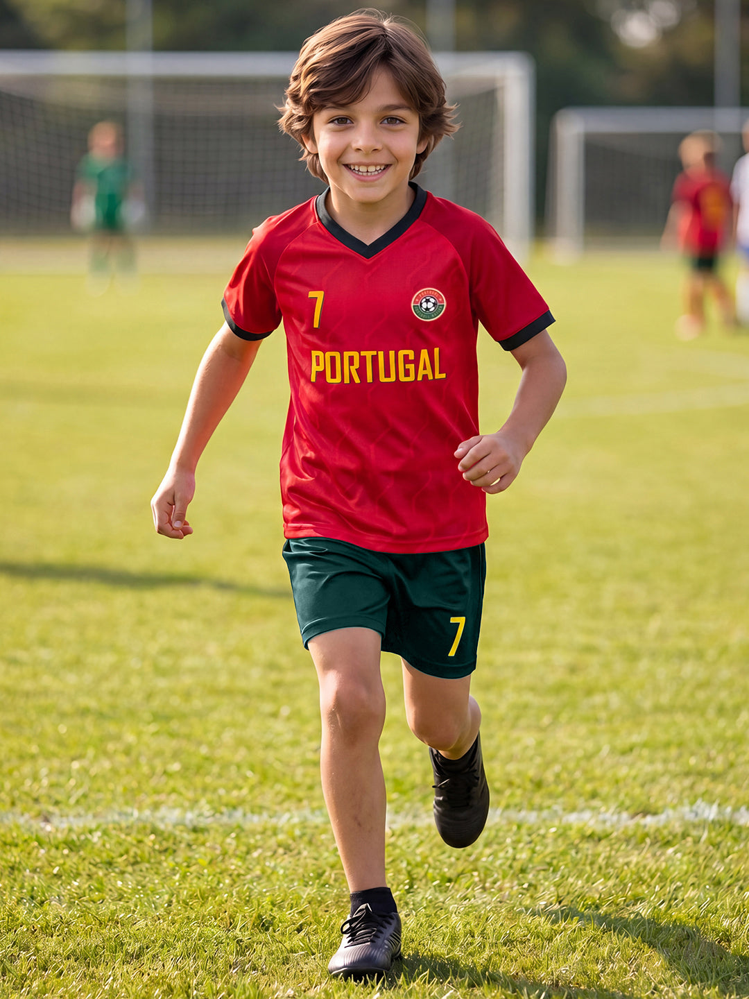 Lil Tomatoes Boys Sportswear Sets - Red