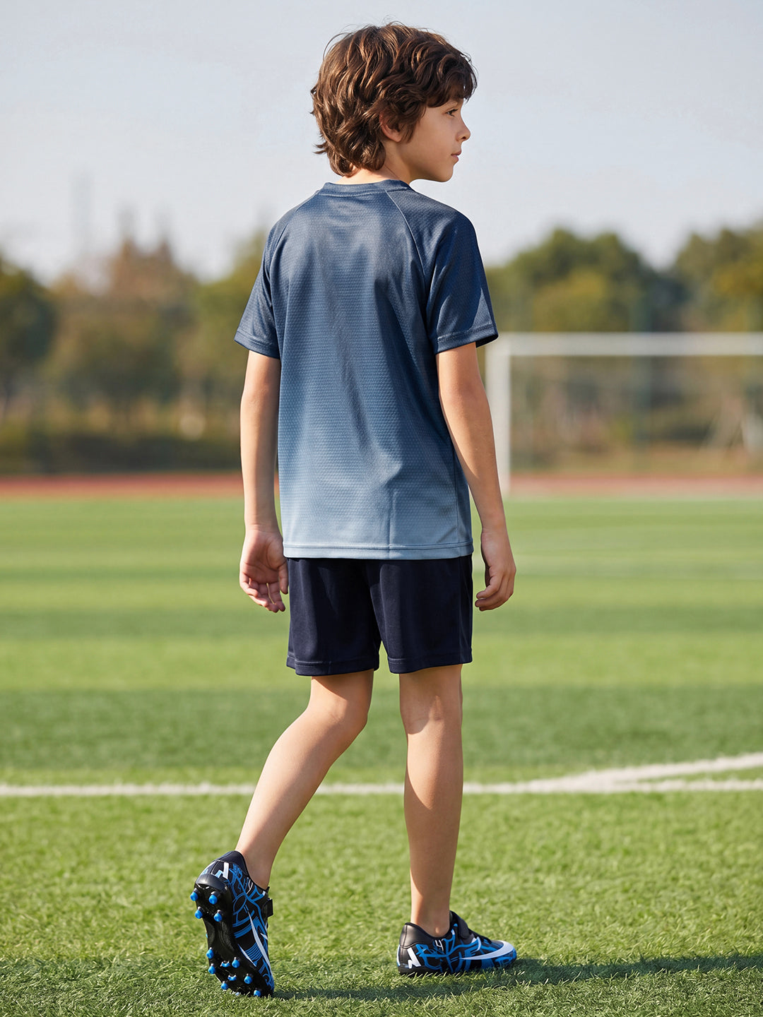 Lil Tomatoes Boys Sportswear Sets - Navy Blue