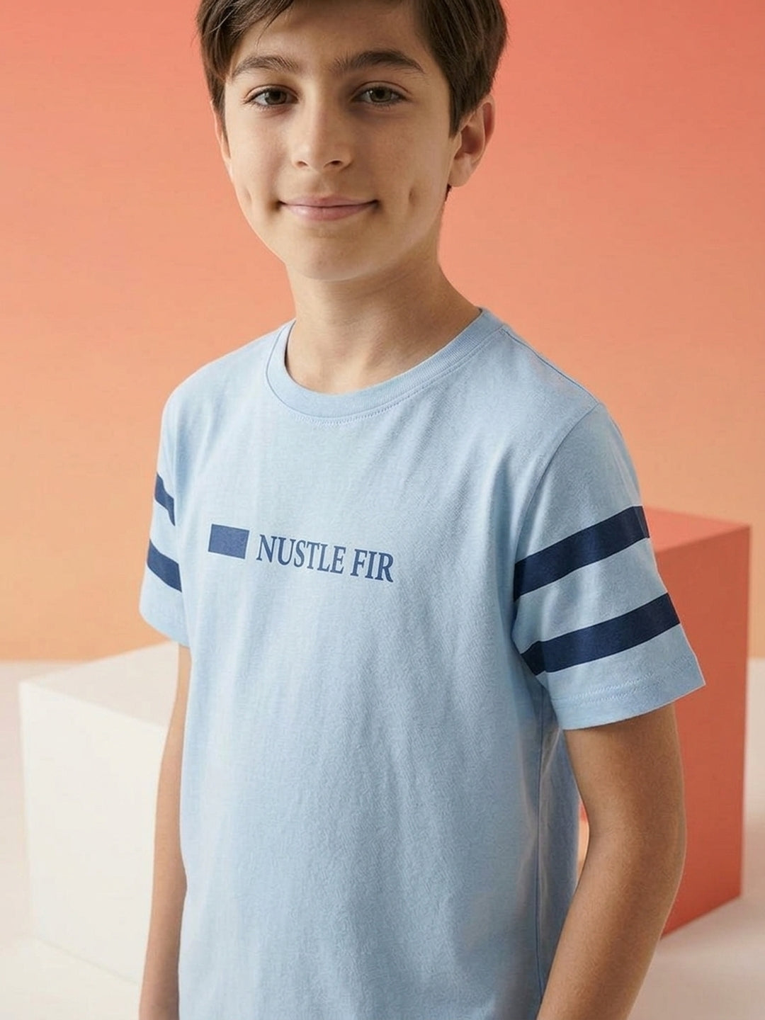 Lil Tomatoes Boys Cotton Night Suits - Ocean Blue