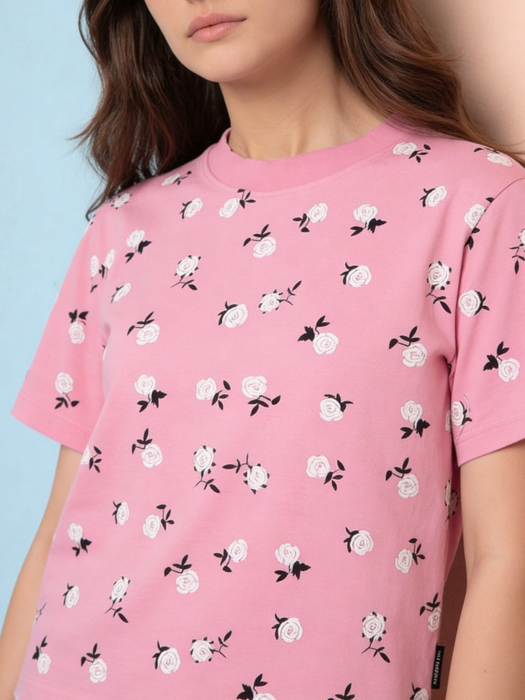 Lil Tomatoes Girls Cotton Night Suits - Pink
