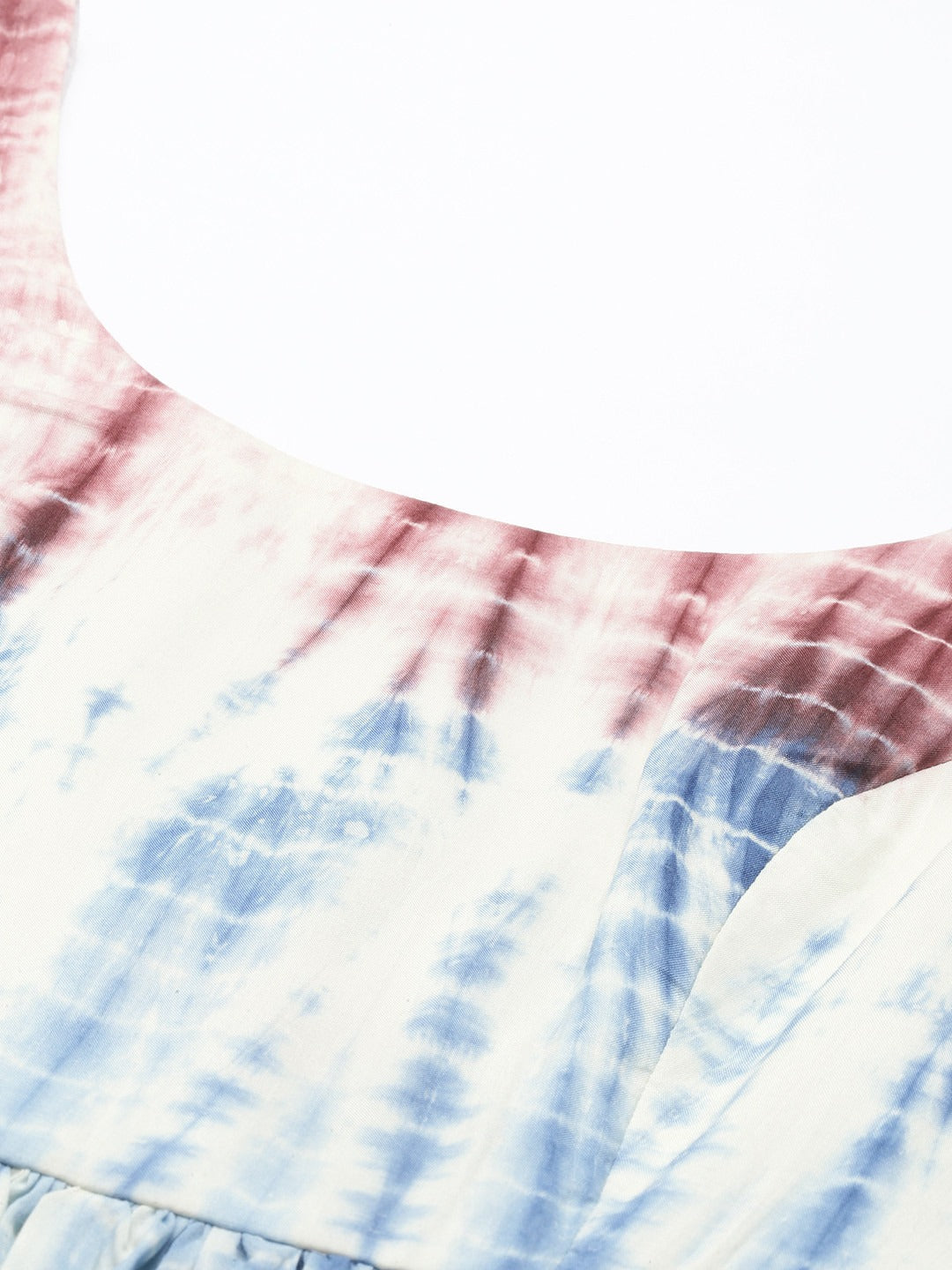 Bollywood Vogue Ready To Wear Multi Color Maxi Dress - Detail View