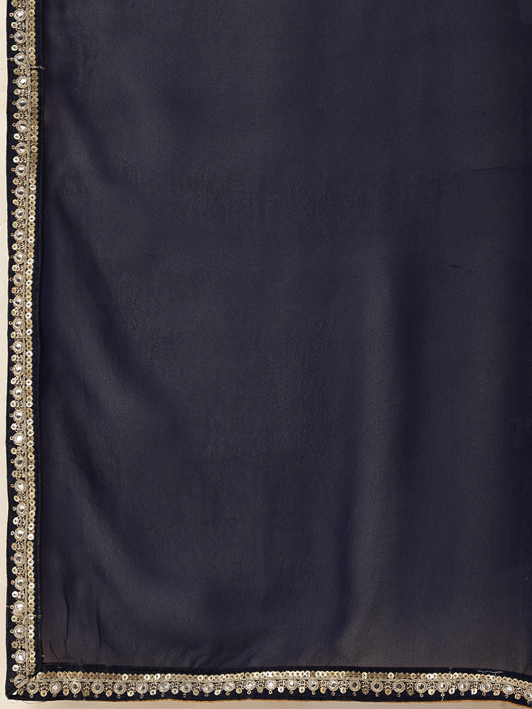Bollywood Vogue Ready To Wear Blue Georgette Embroidered Boat Neck Lehenga - Additional View 2