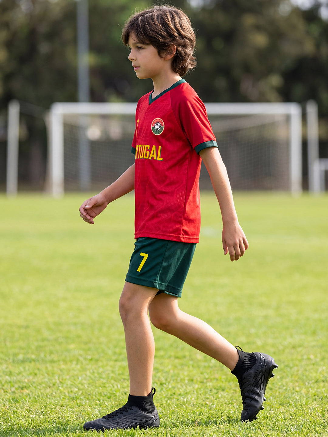 Lil Tomatoes Boys Sportswear Sets - Red
