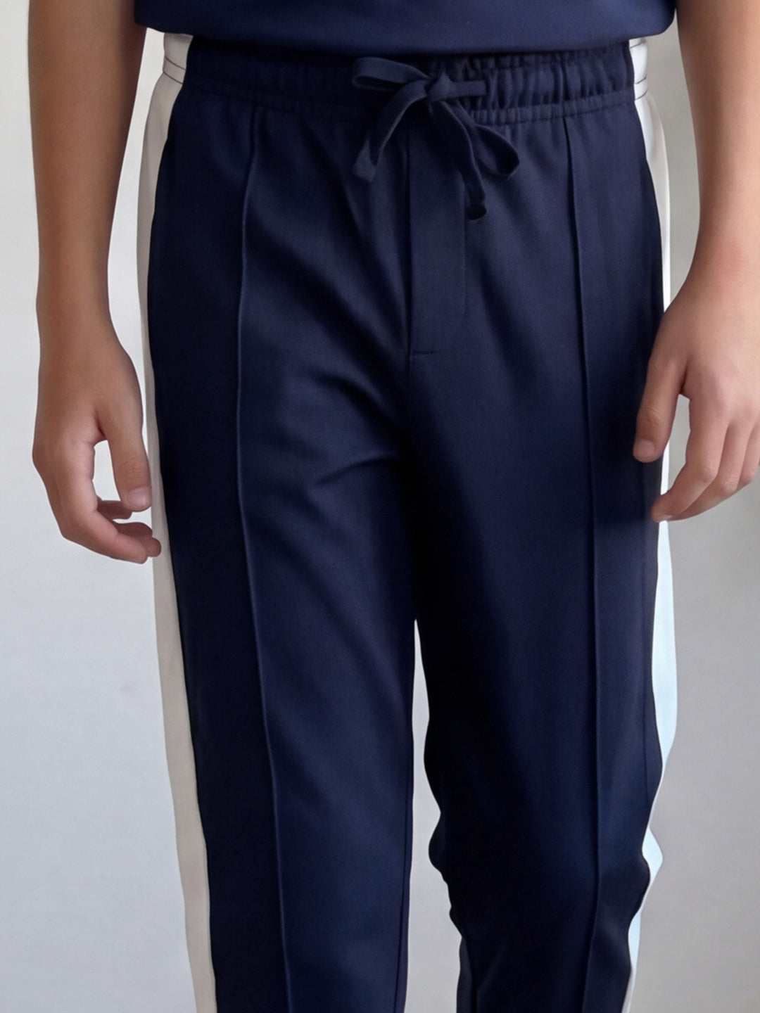 Lil Tomatoes Boys Cotton Looper Trackpant - Navy Blue