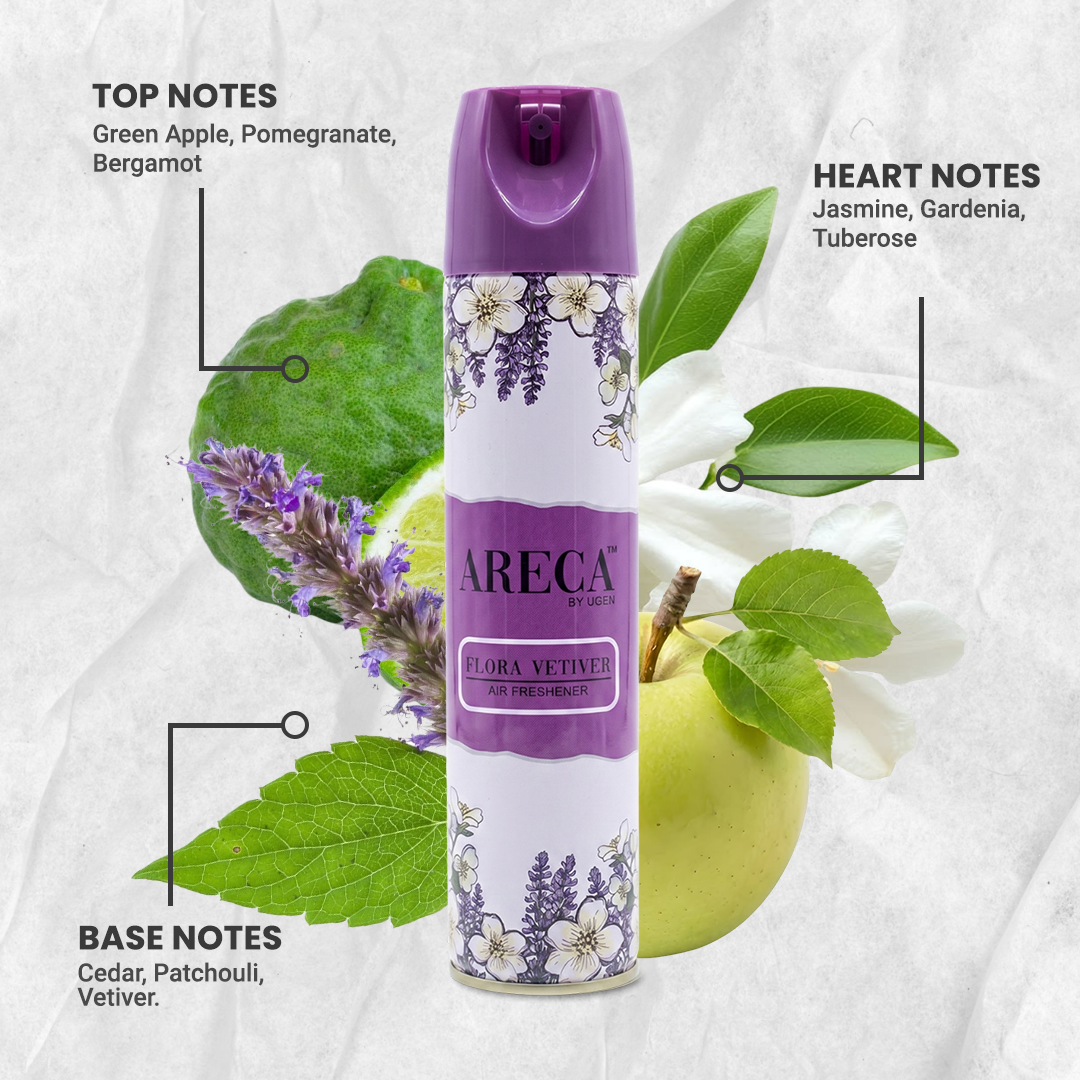 Areca Air Freshener Flora Vetiver 220ml