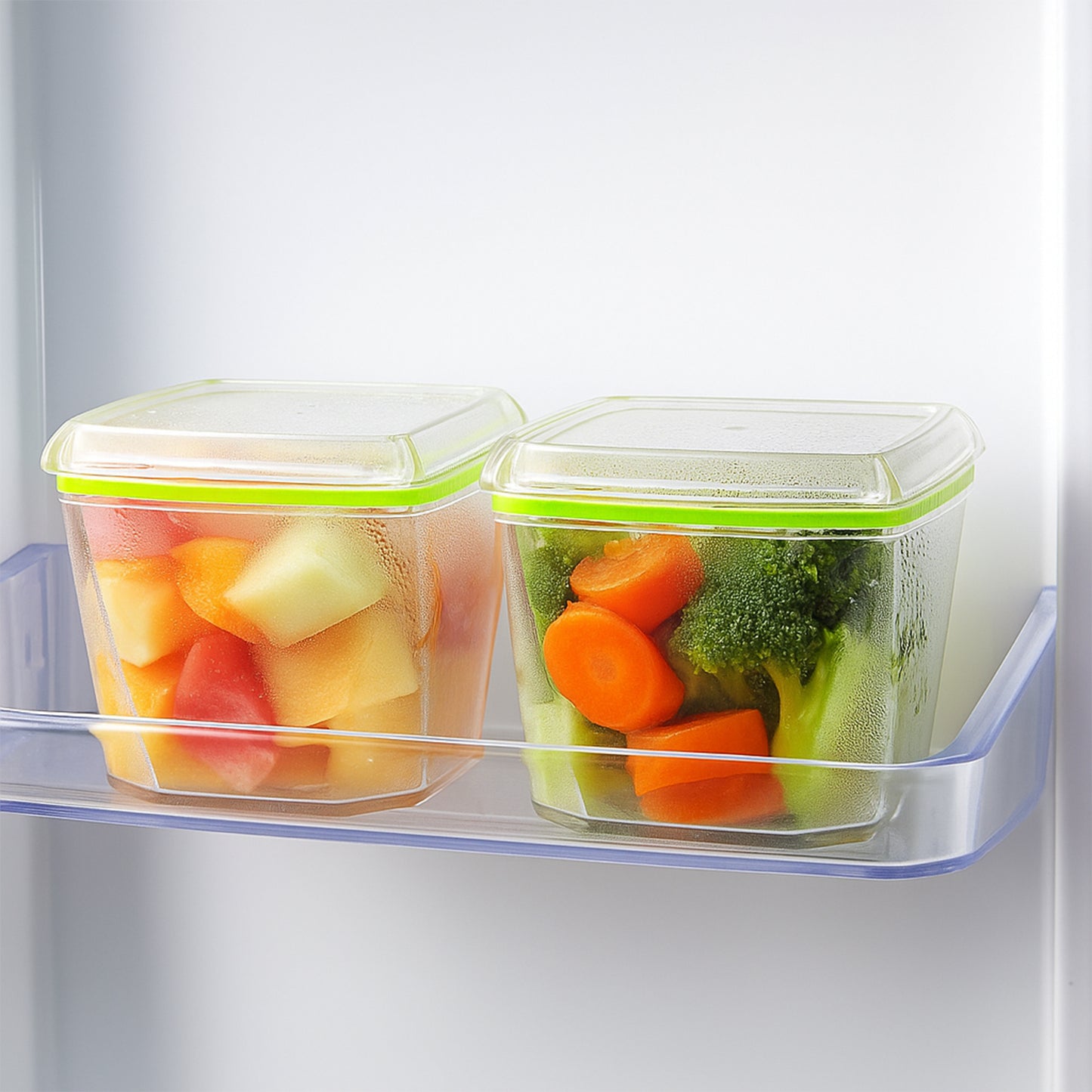 Food Storage Container Set With Leak-proof Lid (500 Ml  2 Pc)