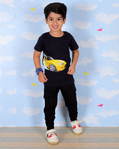 Formula Race T-Shirt And Jogger Set - KCW-AN-FRJO-1-2