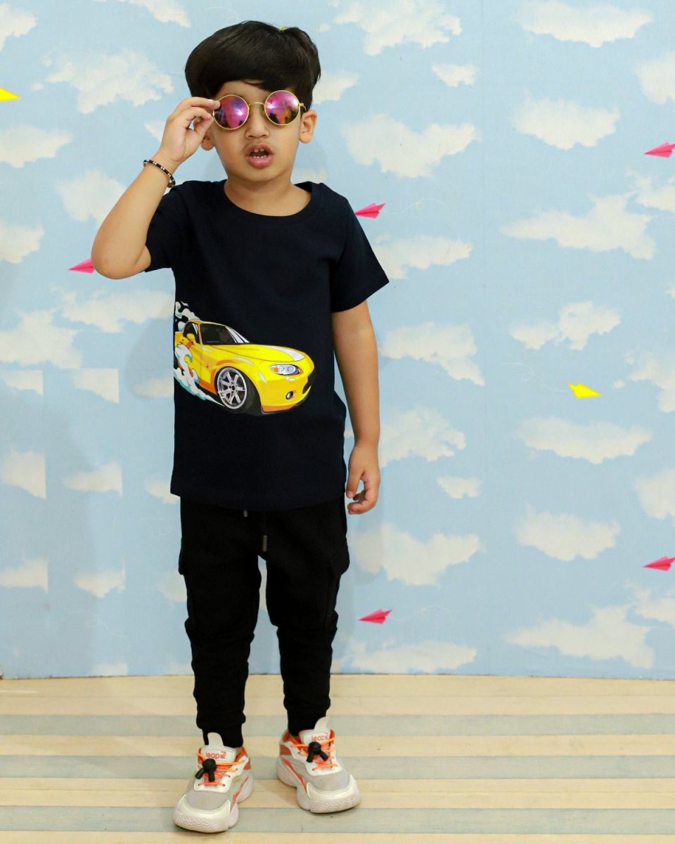 Formula Race T-Shirt And Jogger Set - KCW-AN-FRJO-1-2