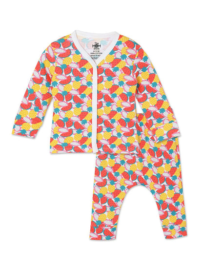Fruitilicious Newborn and Infant Pajama Set - IPS - FRIP - 0 - 3