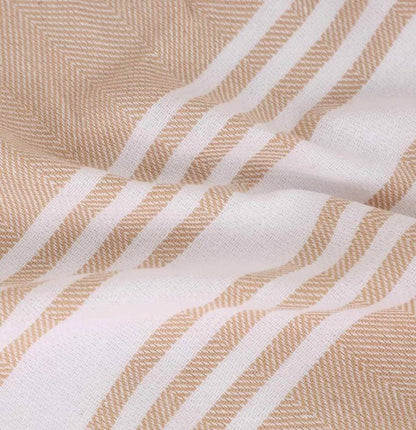 Casacraft by Pepperfry 1 Piece Cotton Bath Linen Set M  (Beige, Pack of 1)