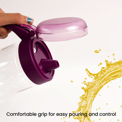 Apex Jessy 1000ml Oil & Juice Dispenser Bottle – Leak-Proof, Multipurpose Pourer (1 Pc)