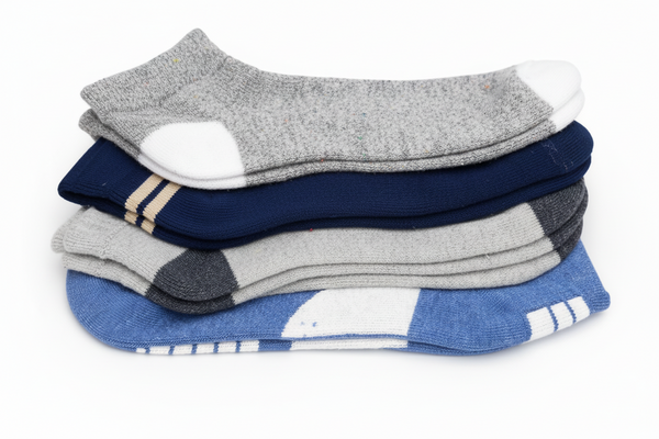 Sports Style Cotton Ankle Socks for Women Girls Soft Breathable Daily Wear RITEX OVERSEAS