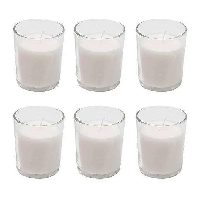 PROSPERRO LUMO by Parkash Candles Smokeless Votive Glass Candles (Unscented) - HalfPe