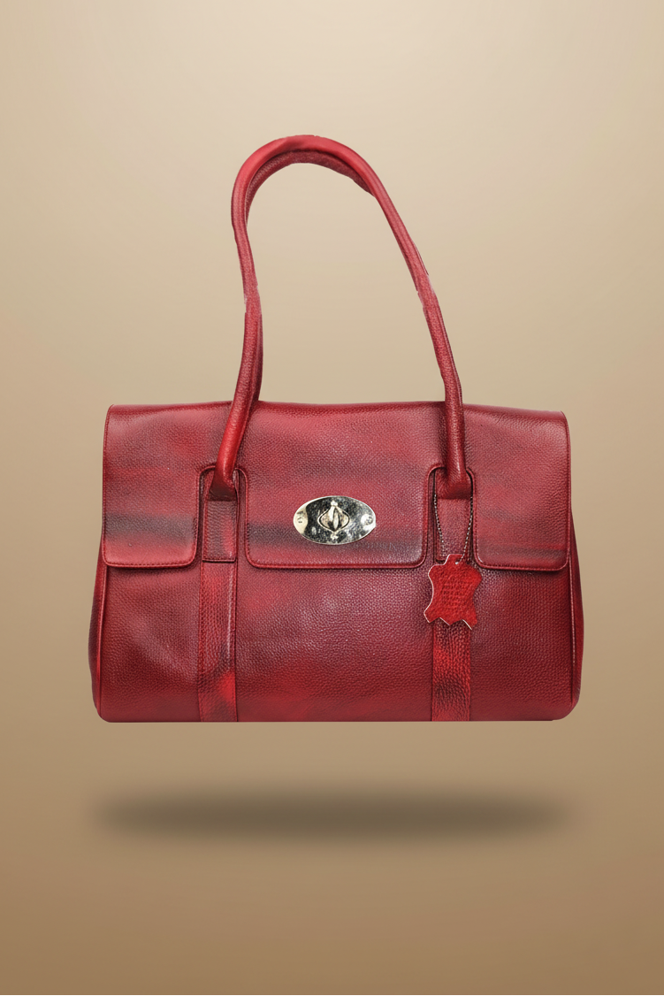 Elegant PU Leather Formal bag with Turn-Lock Closure – Timeless & Stylish RAYORA ENTERPRISE