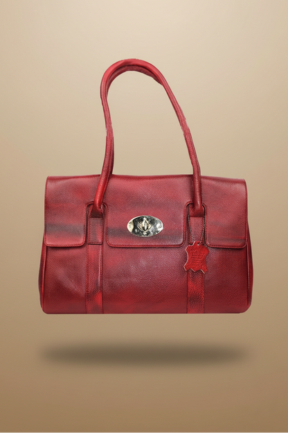 Elegant PU Leather Formal bag with Turn-Lock Closure – Timeless & Stylish RAYORA ENTERPRISE