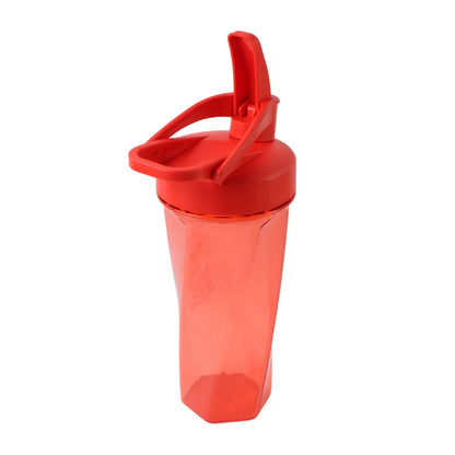 Manual Stirring Fitness Shaker Bottle With Hand Crank Approx 800 Ml (1 Pc)