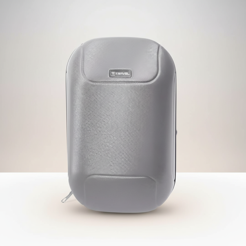 Elite ABS Hard Shell Backpack for Unisex( Black & Grey ) SUPER