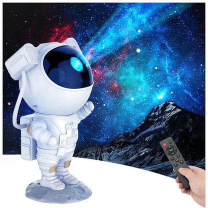 Astronaut Space Projector Starry Night Light with Timer & Remote Control