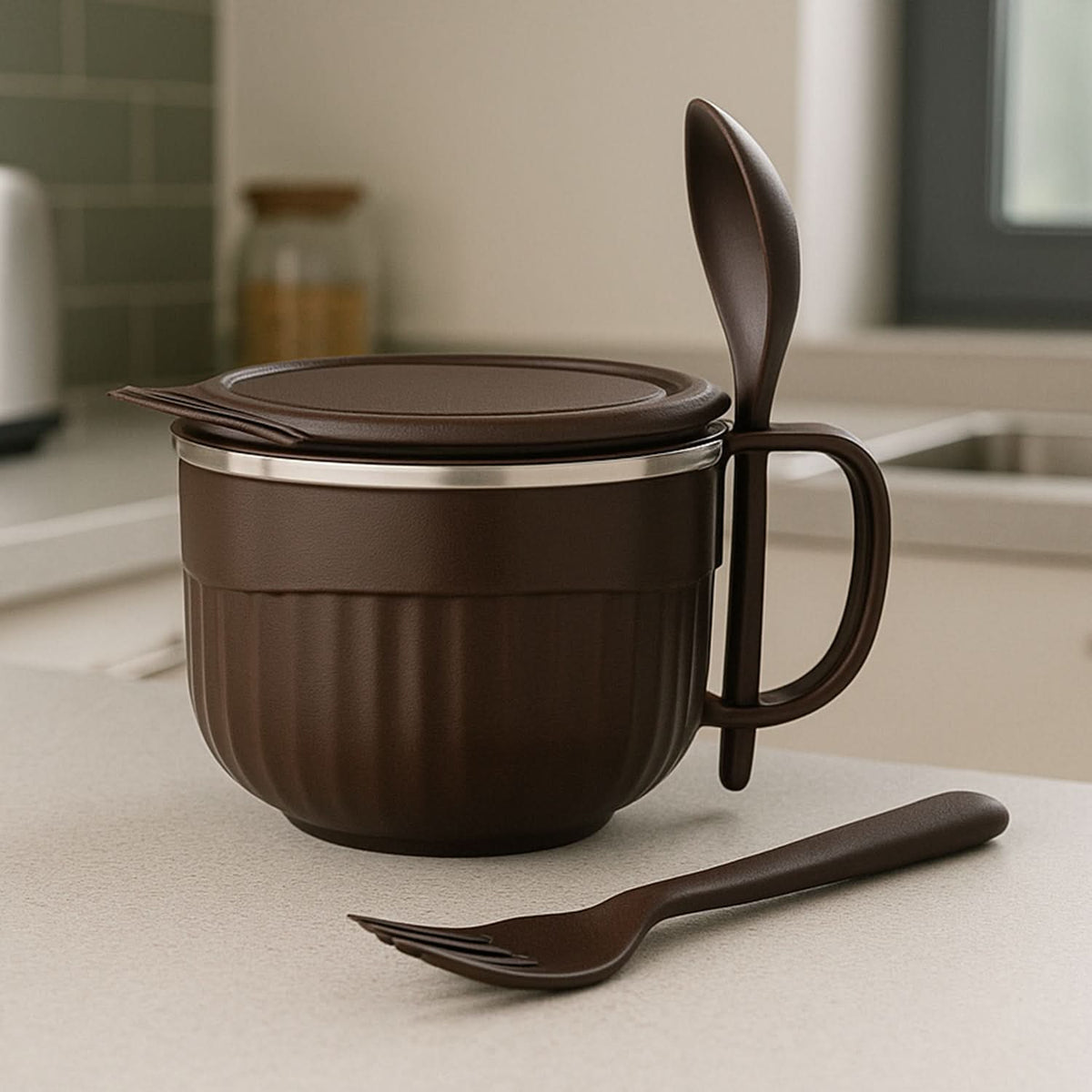 Home Chef Tangy Twist Insulated Lunch Bowl (Approx 650ml  1 Pc) HP DD