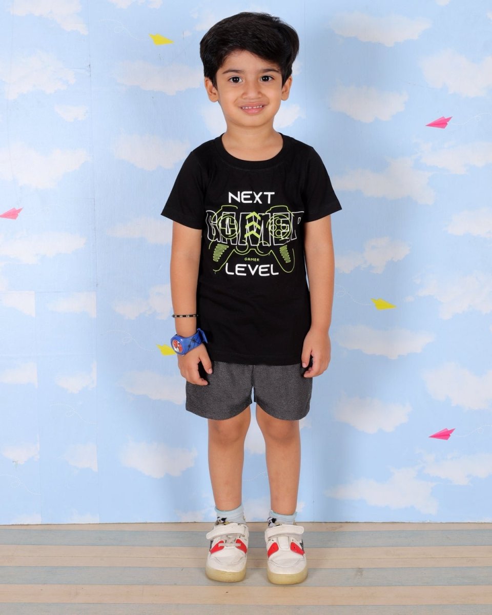 Gamer Boys T-Shirt And Shorts Set - KCW-AN-GMSH-1-2