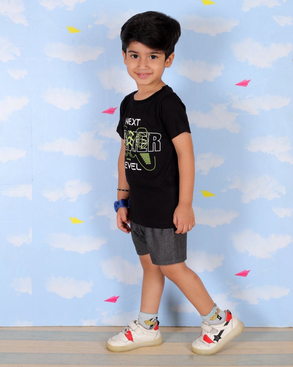 Gamer Boys T-Shirt And Shorts Set - KCW-AN-GMSH-1-2