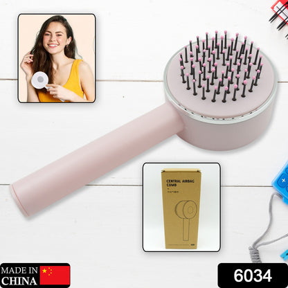 Air Cushion Massage Brush Airbag Massage Comb With Long Handle Self-cleaning Hair Brush Detangling Anti-static For All Hair