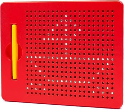 Magnetic Drawing Board: Erasable Doodle Pad with Stylus & Beads (Big, Red) (TPT)