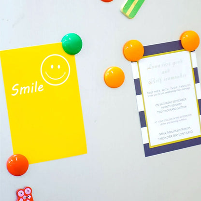 Magnetic Whiteboard Buttons – 2cm Colorful Round Magnets for Home & Teaching Use (200 Pcs Set)