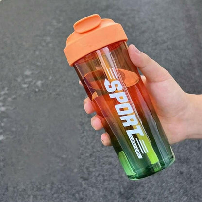 Wk-Sports Water Bottle 650ml(Orange) - HalfPe