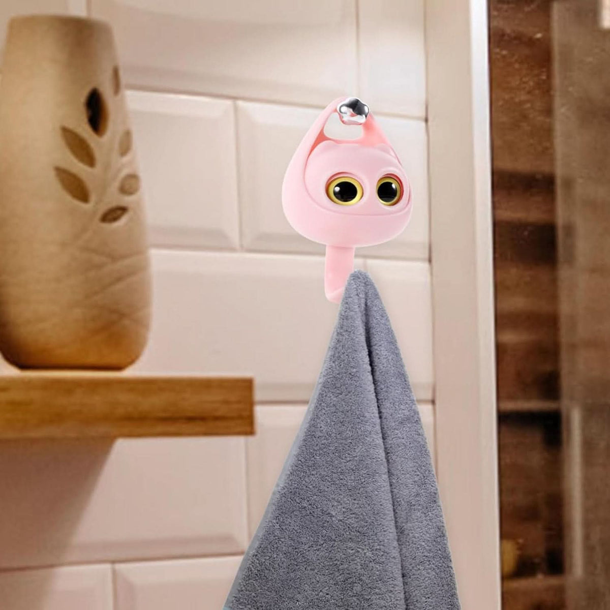 Creative Adhesive Wink Cat Hook (1 Pc) HP DD