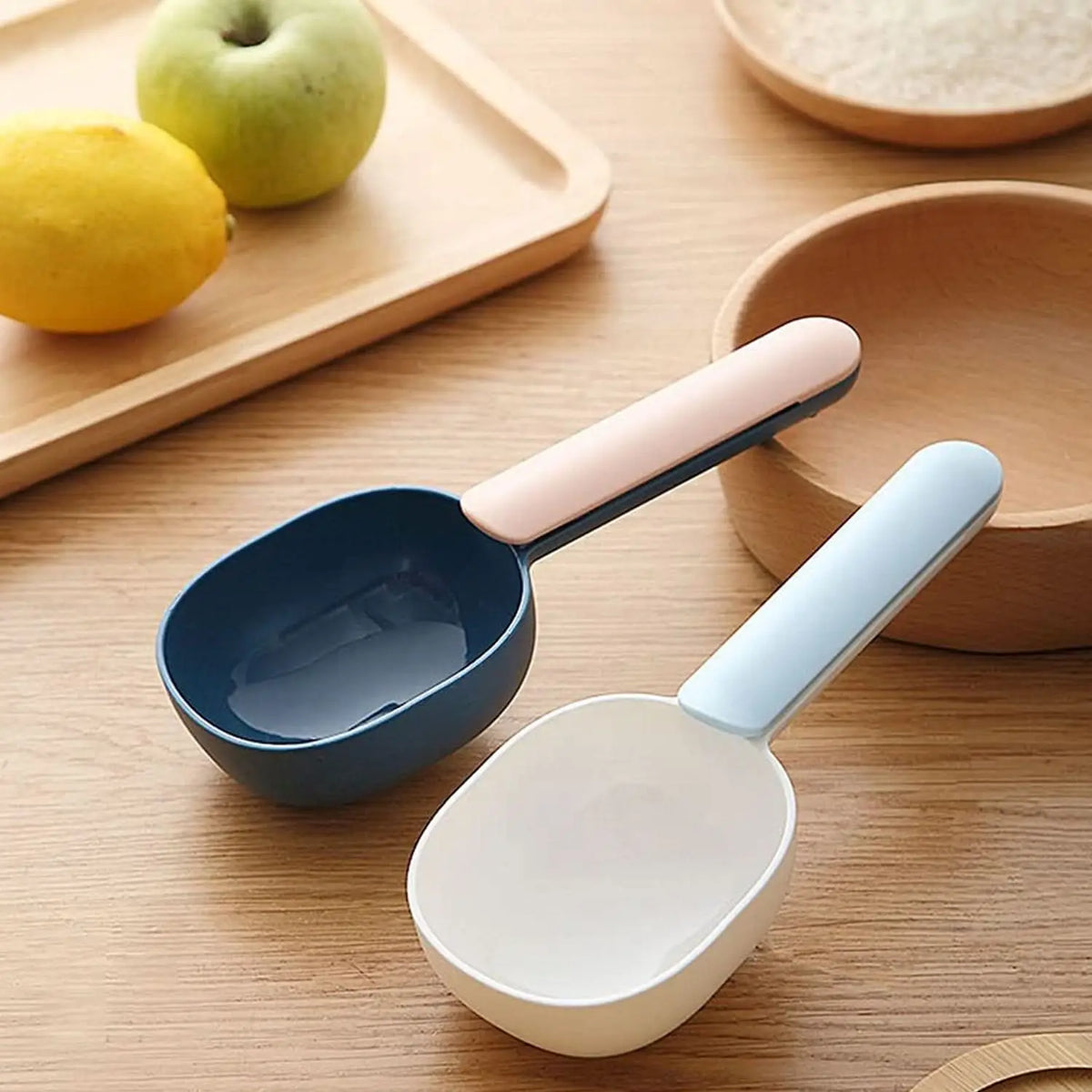 Large Plastic Measuring Spoons Flour Scoops For Home Kitchen (1 Pc) HP DD