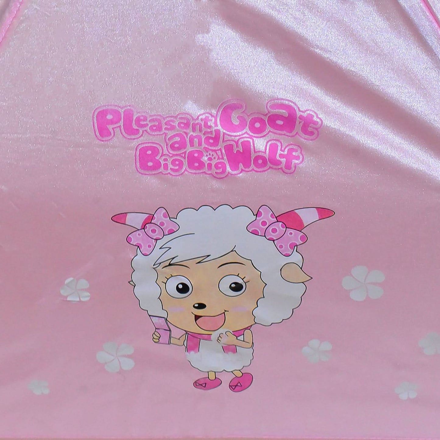 Cartoon Foldable Sun Umbrella for Kids – UV Protection & Travel Friendly