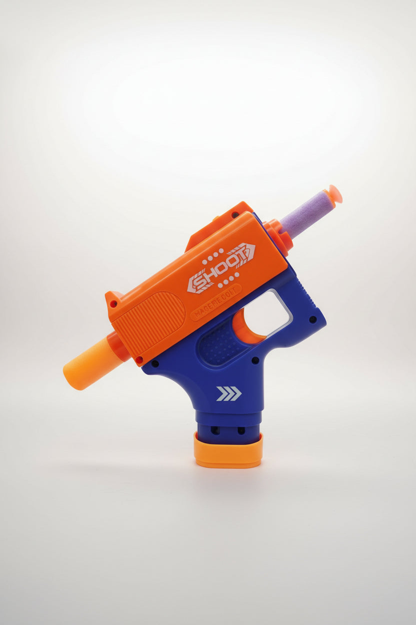 Manual Blaster Shooting Gun with Soft Bullets SUPER