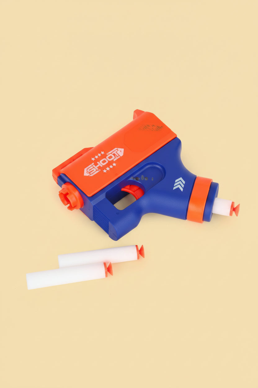 Manual Blaster Shooting Gun with Soft Bullets SUPER