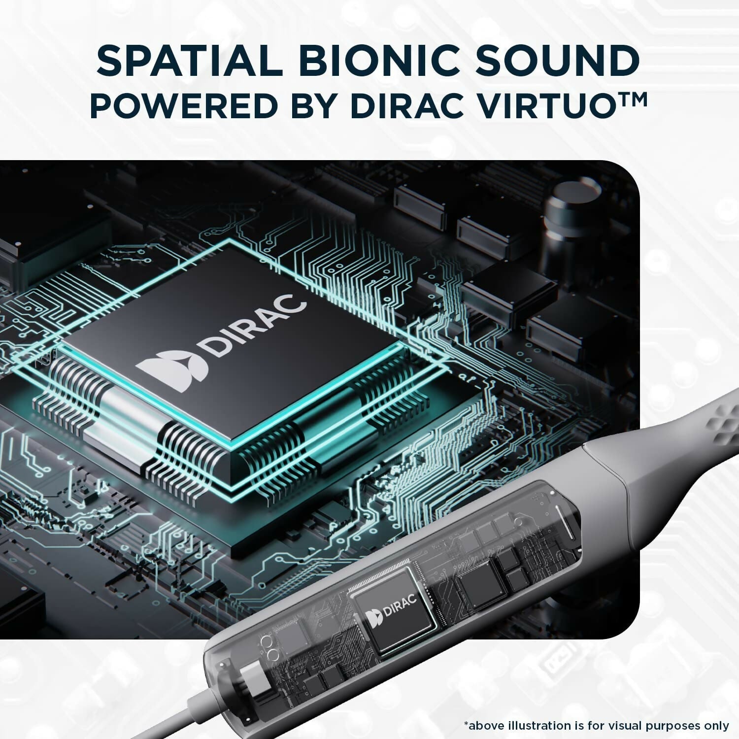 boAt Rockerz Apex Neckband – Wireless in-ear earphones with Spatial Bionic Sound (Dirac Virtuo™), Beast™ Mode, ENx™ calling, touch controls, 30H playtime, and ASAP™ fast charging.(CLASSIC GREY) Halfpe Deals