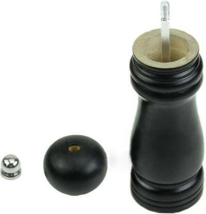 ZEVORA Pepper Grinder, Pepper Mill 9 Inch, Salt And Wooden Wood Mill , Solid Wood With Strong Adjustable Carbon Steel Grinder (Multicolour) - HalfPe