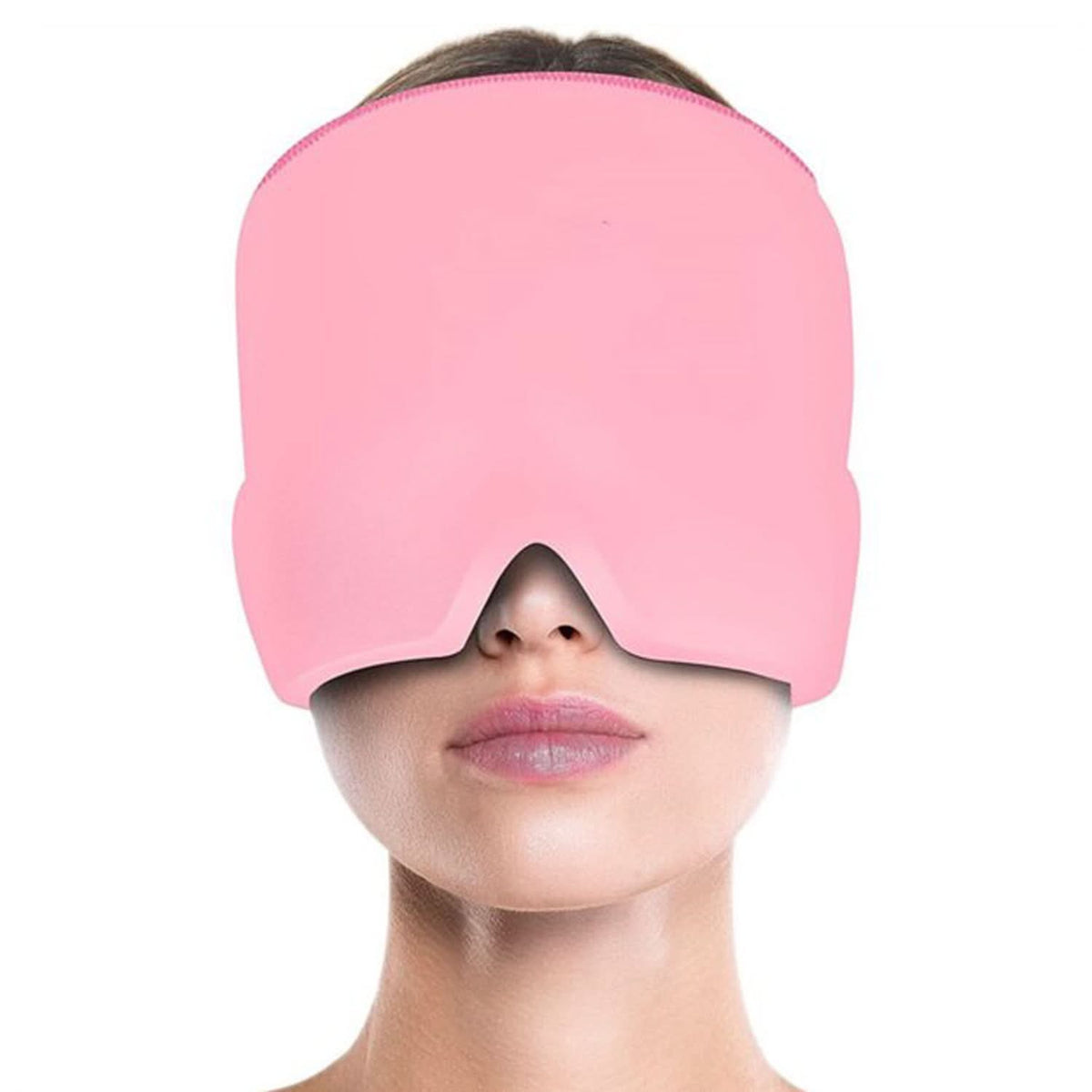 Migraine Relief Hat – Cold Therapy Head Wrap for Headaches, Puffy Eyes & Stress Relief HP DD