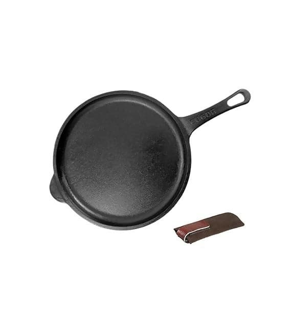 Pre-Seasoned Cast Iron Fry Pan 10 inch with Grip